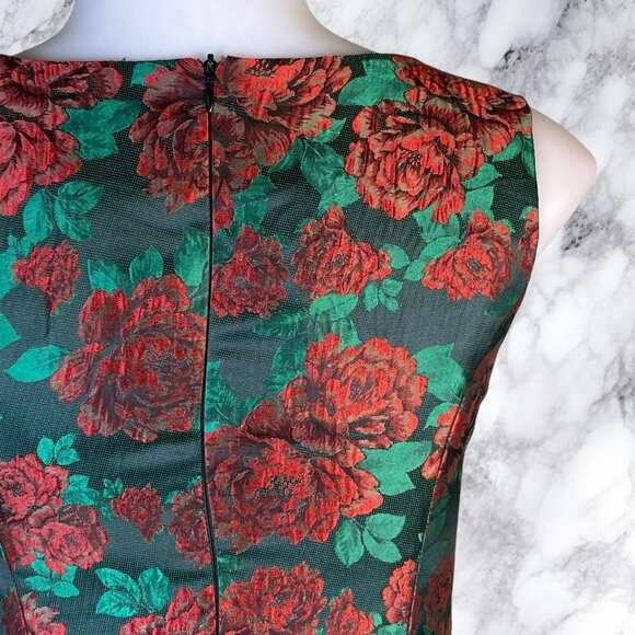 Pink Martini Carnation Floral Jacquard Dress - Picture 11 of 11